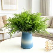 16 Inch Real Touch Asparagus Bush Artificial Greenery Lifelike Indoor Plant