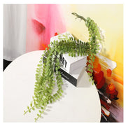 39 Inch Artificial Rattan Round Green Foliage Hanging Vine Bulk Greenery Plant