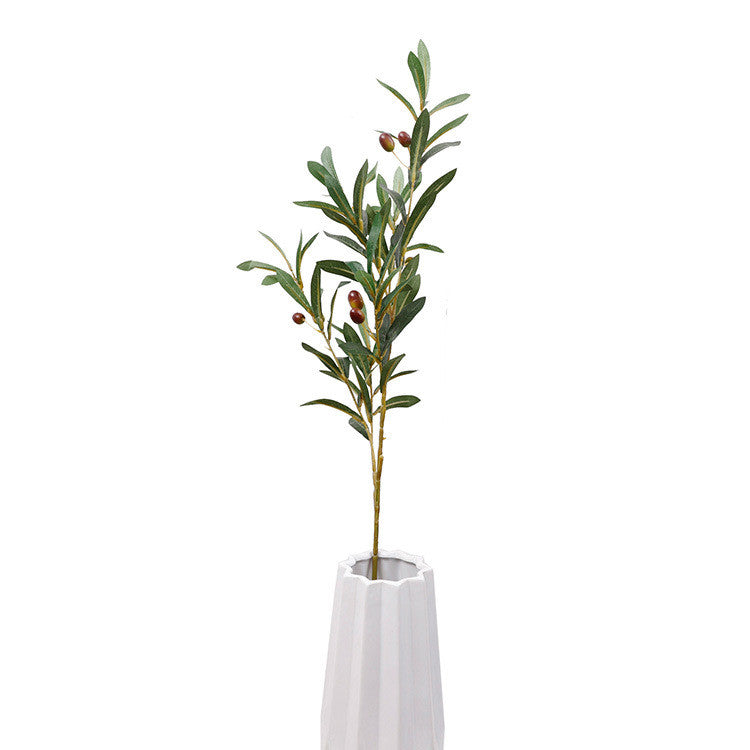 29 Inch Artificial Olive Branches Greenery Stems Bulk Wholesale Floral Arrangements