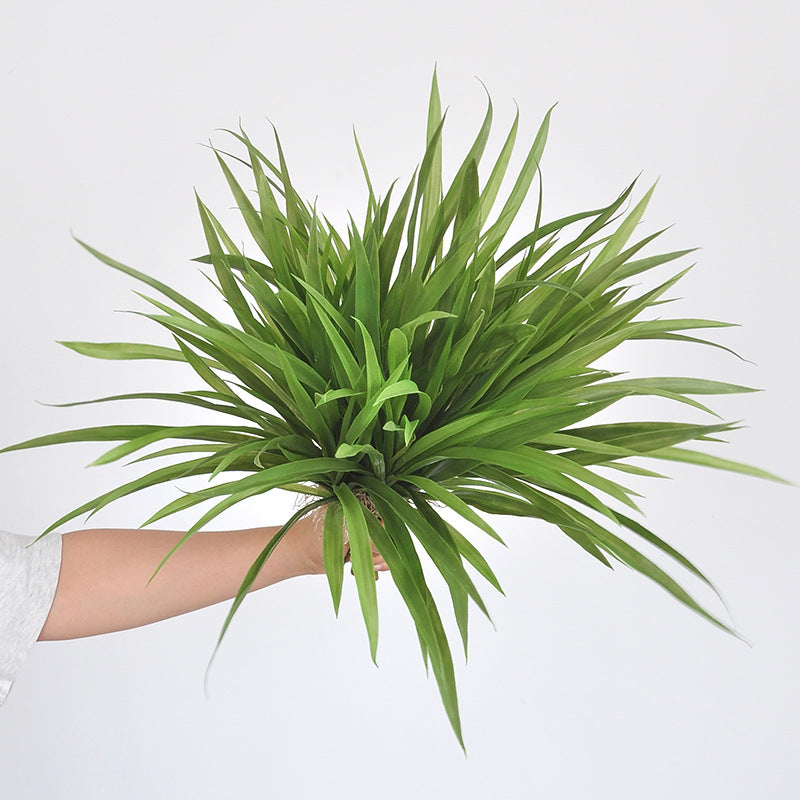 15.7 Inch Artificial Grass Stems 6 Pcs Real Touch Lifelike Greenery for Indoor Decor