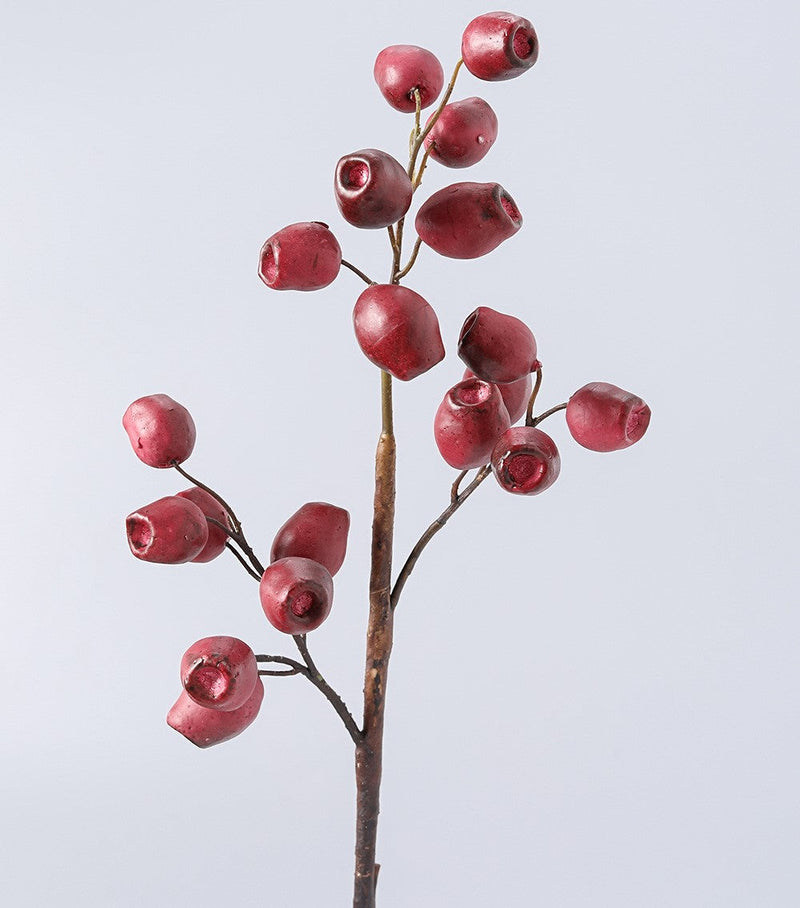 Artificial Gum Nut Pods and Olea Europaea Eucalyptus Fruit 22 Inch Bulk Wholesale
