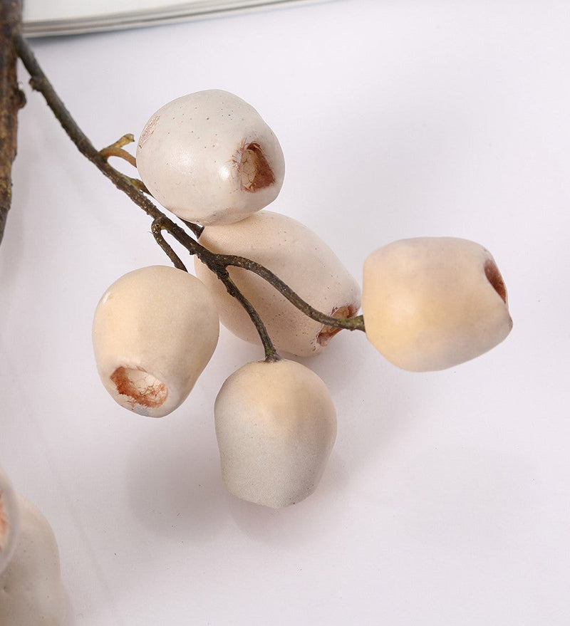 Artificial Gum Nut Pods and Olea Europaea Eucalyptus Fruit 22 Inch Bulk Wholesale