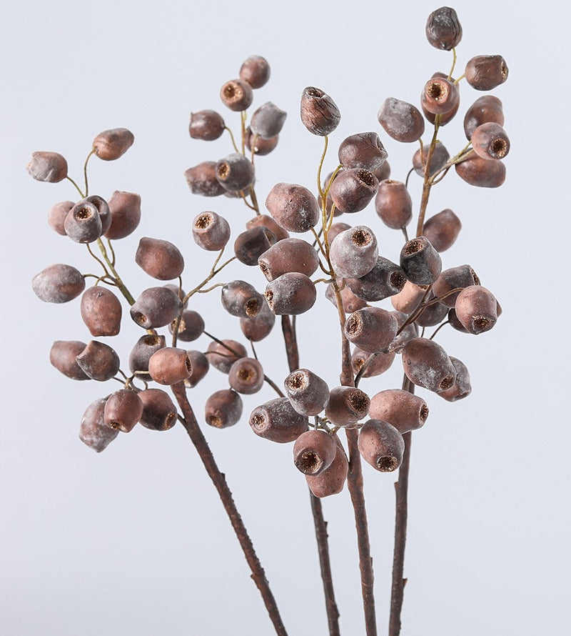 Artificial Gum Nut Pods and Olea Europaea Eucalyptus Fruit 22 Inch Bulk Wholesale