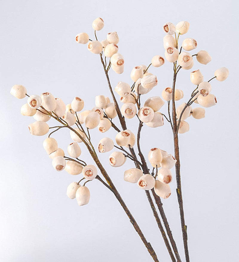 Artificial Gum Nut Pods and Olea Europaea Eucalyptus Fruit 22 Inch Bulk Wholesale