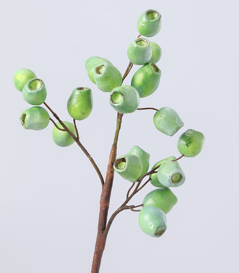 Artificial Gum Nut Pods and Olea Europaea Eucalyptus Fruit 22 Inch Bulk Wholesale