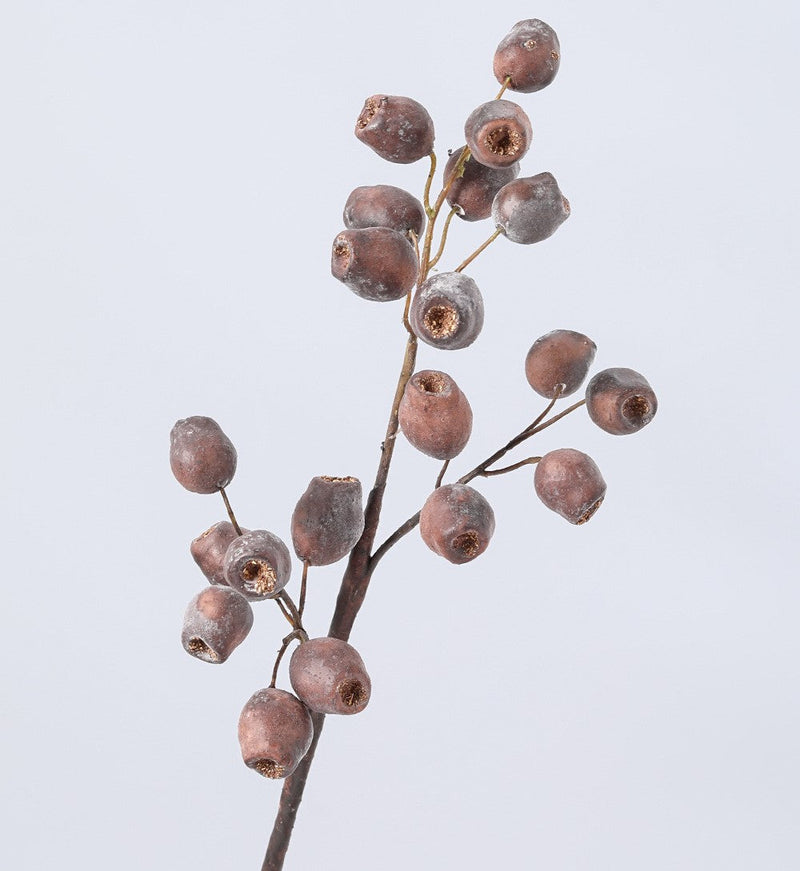 Artificial Gum Nut Pods and Olea Europaea Eucalyptus Fruit 22 Inch Bulk Wholesale