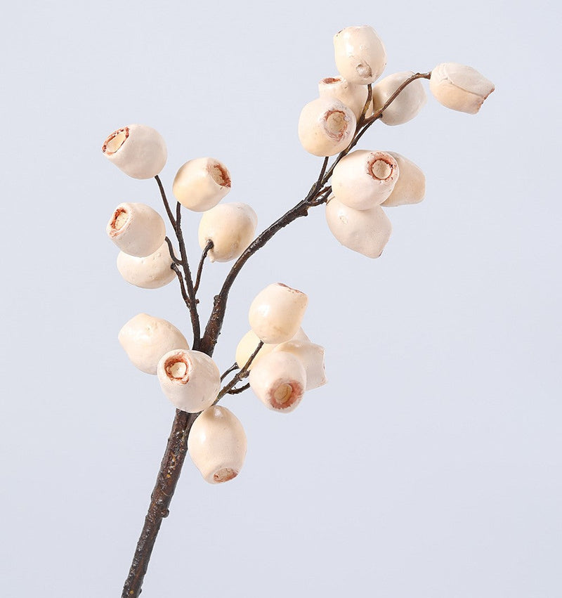 Artificial Gum Nut Pods and Olea Europaea Eucalyptus Fruit 22 Inch Bulk Wholesale