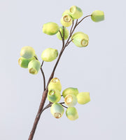 Artificial Gum Nut Pods and Olea Europaea Eucalyptus Fruit 22 Inch Bulk Wholesale