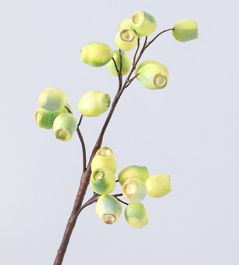 Artificial Gum Nut Pods and Olea Europaea Eucalyptus Fruit 22 Inch Bulk Wholesale