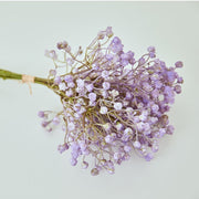6 Pcs Artificial Gypsophila Baby's Breath Bouquet Bulk Wholesale Silk Flowers
