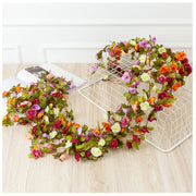 8 Ft Artificial Peony Vine Garland, Hanging Flowers for Home and Wedding Decor, Bulk Quantity