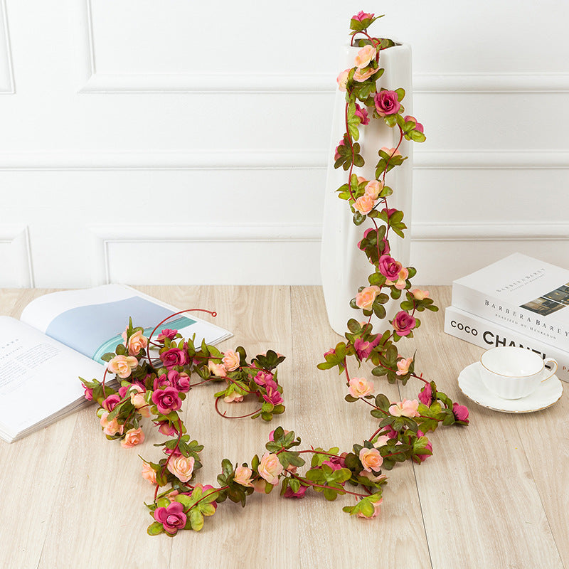 8 Ft Artificial Peony Vine Garland, Hanging Flowers for Home and Wedding Decor, Bulk Quantity