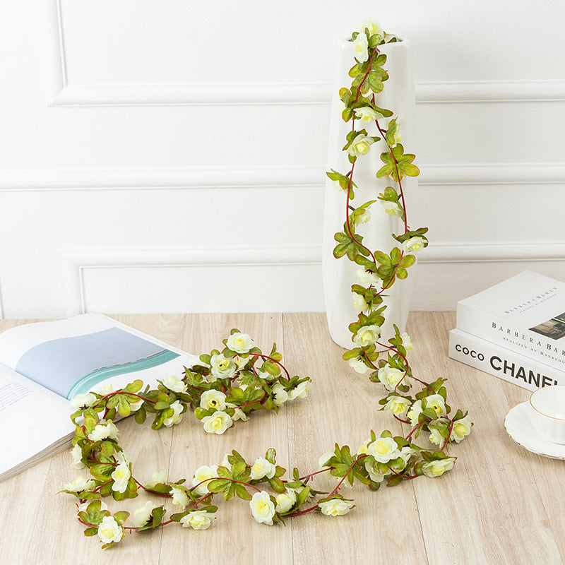 8 Ft Artificial Peony Vine Garland, Hanging Flowers for Home and Wedding Decor, Bulk Quantity