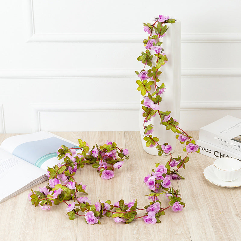 8 Ft Artificial Peony Vine Garland, Hanging Flowers for Home and Wedding Decor, Bulk Quantity