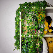47 Inch Artificial Hanging Vines Garland 10 Pcs Green Boxwood UV Resistant