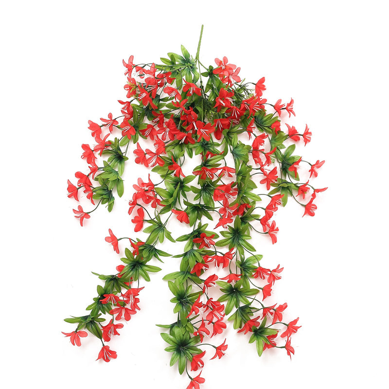 Artificial Hanging Spring Flower Garland 6 Ft UV Resistant Bulk Patio Garden Decor