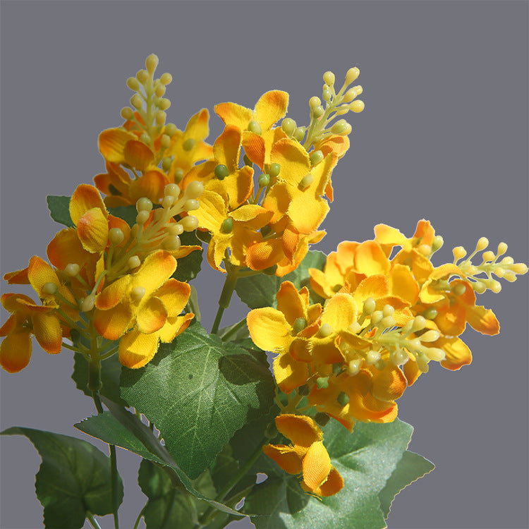 12 Inch Artificial Hyacinth Bush, Bulk Wholesale, Silk Flowers, Multiple Stems