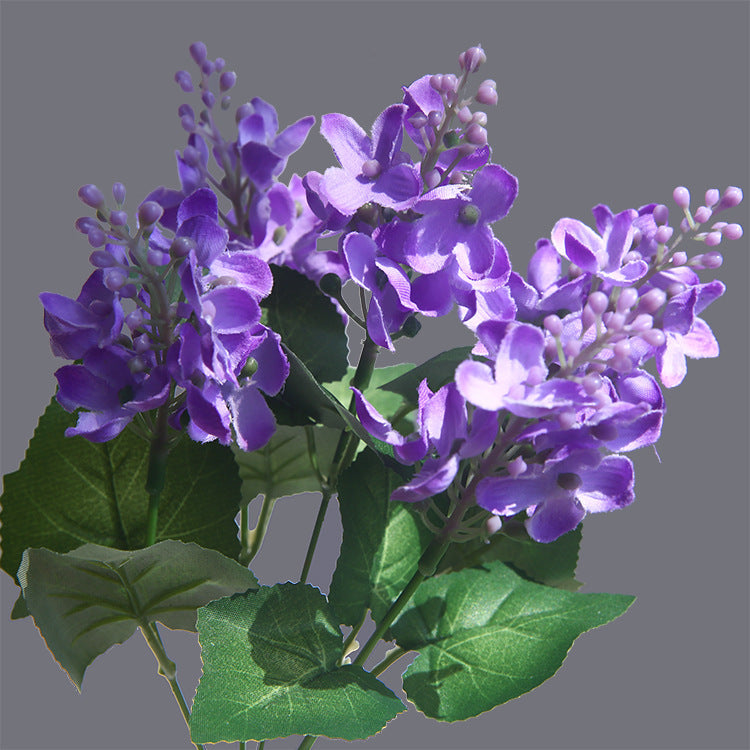 12 Inch Artificial Hyacinth Bush, Bulk Wholesale, Silk Flowers, Multiple Stems