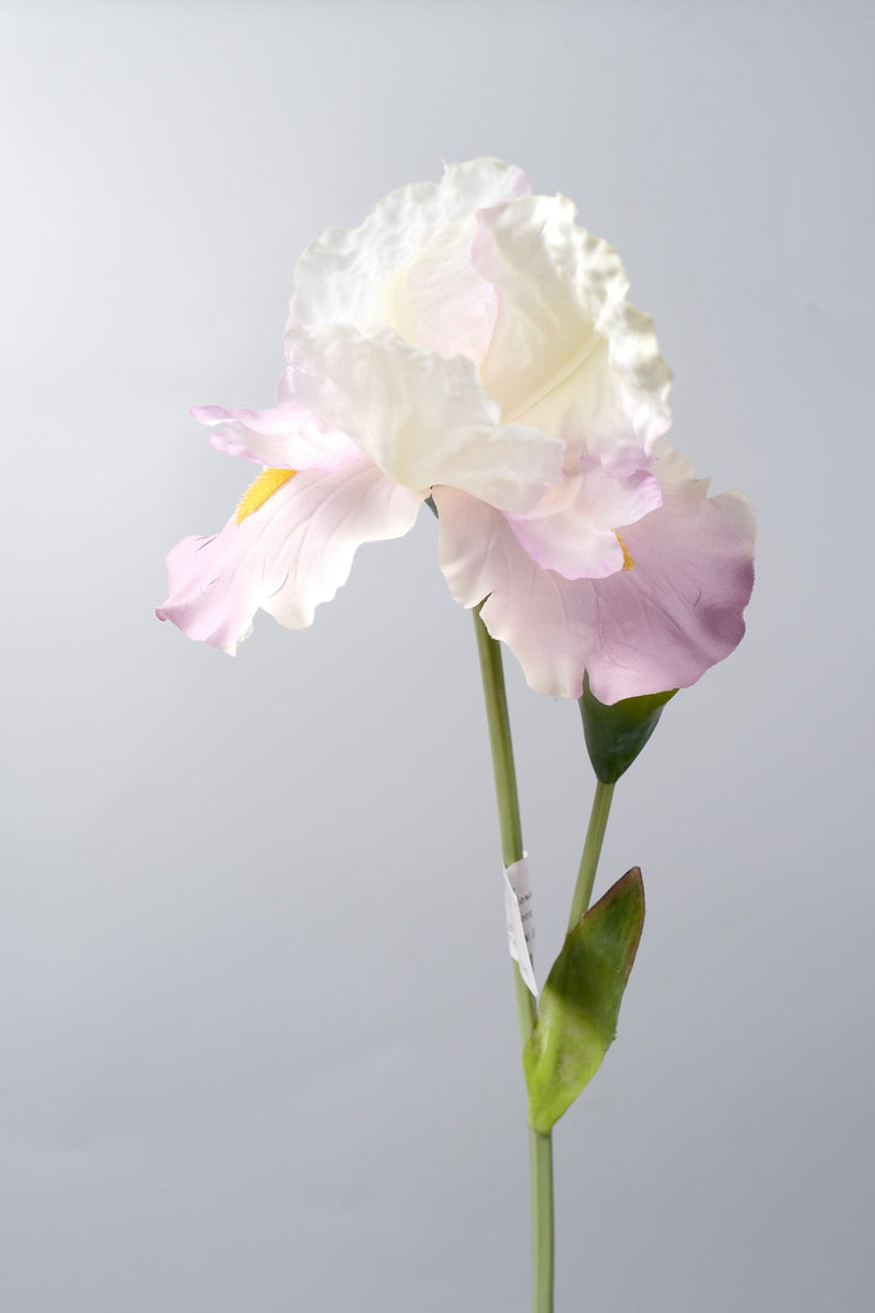 29 Inch Artificial Silk Iris Stem 10 Pcs Bulk Wholesale