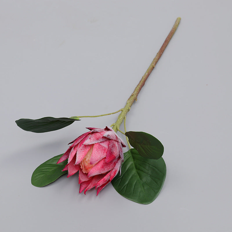 21 Inch Faux Protea Stems 10 Pcs Artificial Silk Flowers Bulk Arrangement
