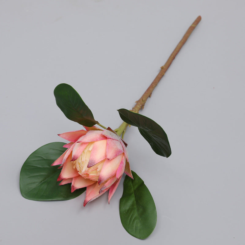21 Inch Faux Protea Stems 10 Pcs Artificial Silk Flowers Bulk Arrangement