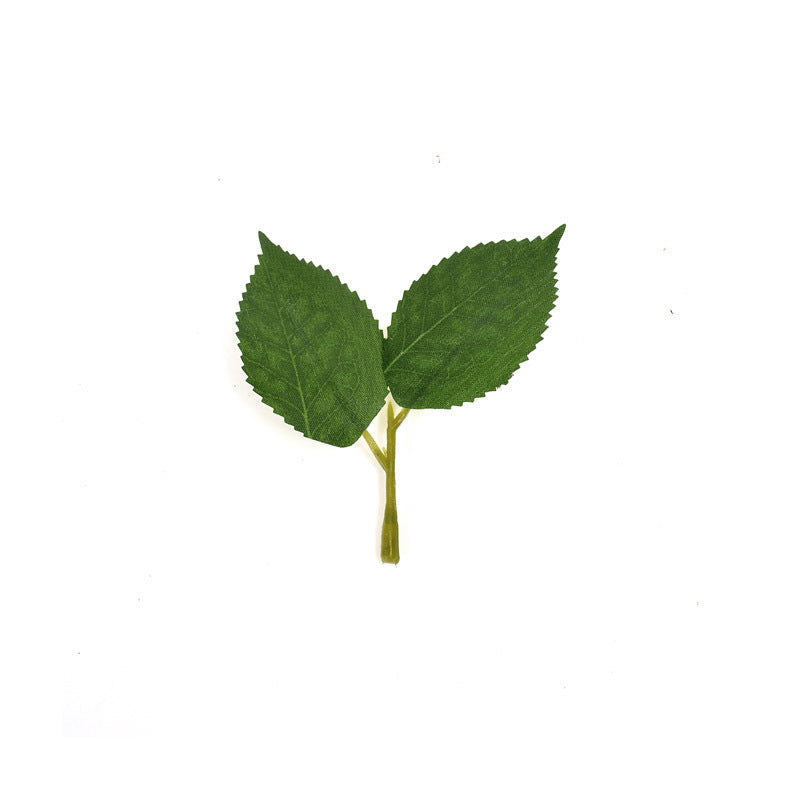 20 Pcs Real Touch Artificial Leaves Bulk Plant Leaves for Decoration