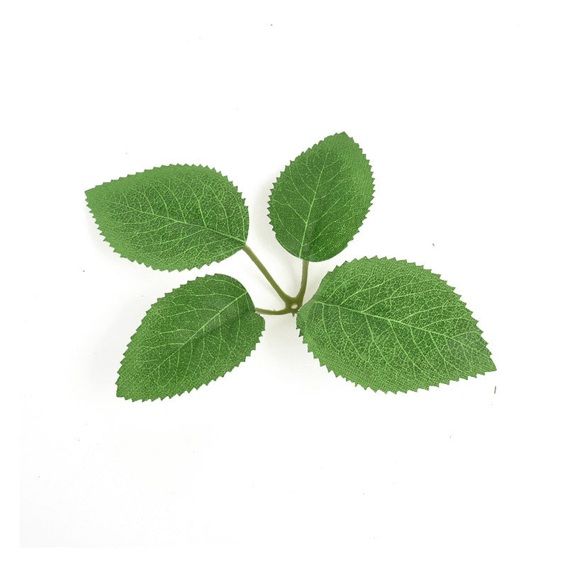 20 Pcs Real Touch Artificial Leaves Bulk Plant Leaves for Decoration