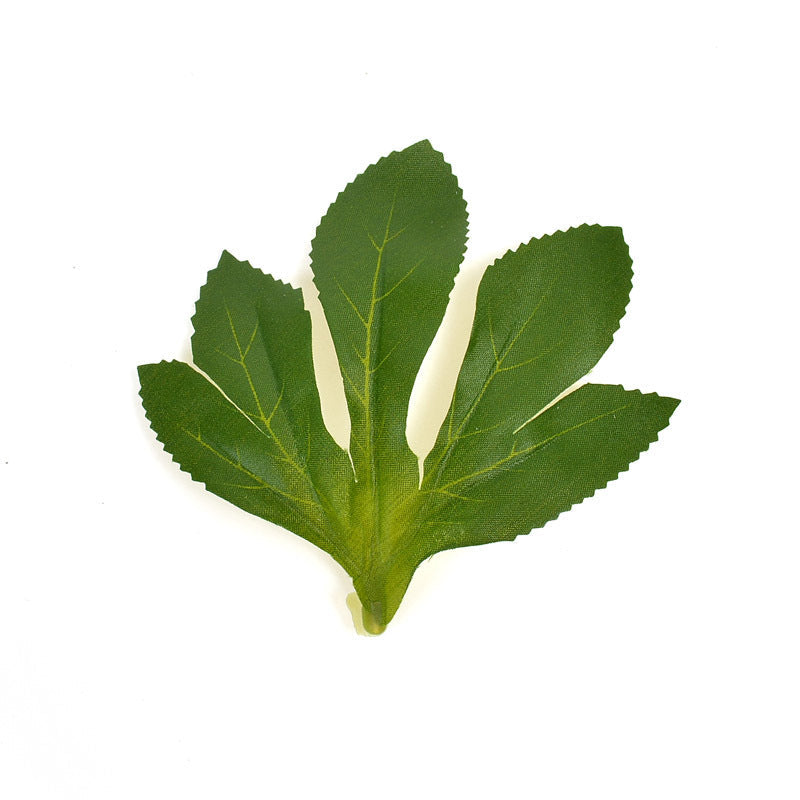 20 Pcs Real Touch Artificial Leaves Bulk Plant Leaves for Decoration