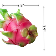 Artificial Pitaya Dragon Fruit 10 Pcs Lifelike Home Decoration Faux Fruit