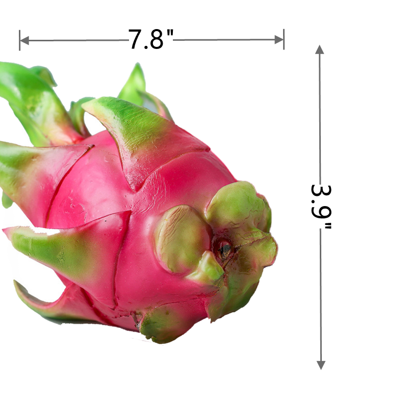 Artificial Pitaya Dragon Fruit 10 Pcs Lifelike Home Decoration Faux Fruit
