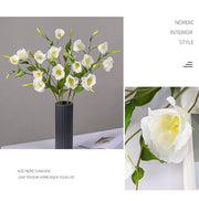 29.5 Inch Artificial Silk Lisianthus Flower Stem Bulk Wholesale