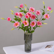 29.5 Inch Artificial Silk Lisianthus Flower Stem Bulk Wholesale