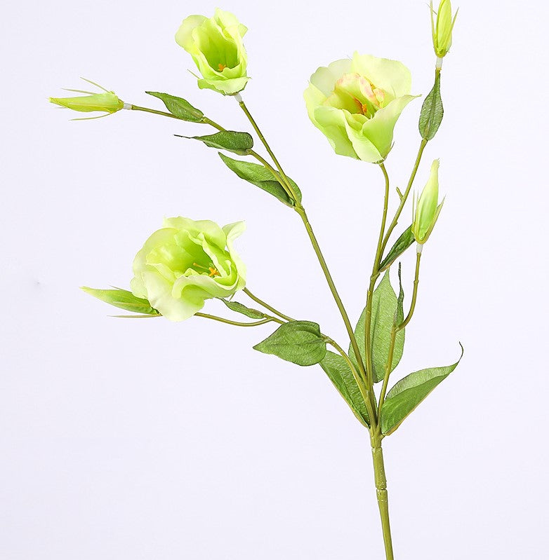 29.5 Inch Artificial Silk Lisianthus Flower Stem Bulk Wholesale