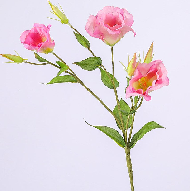 29.5 Inch Artificial Silk Lisianthus Flower Stem Bulk Wholesale