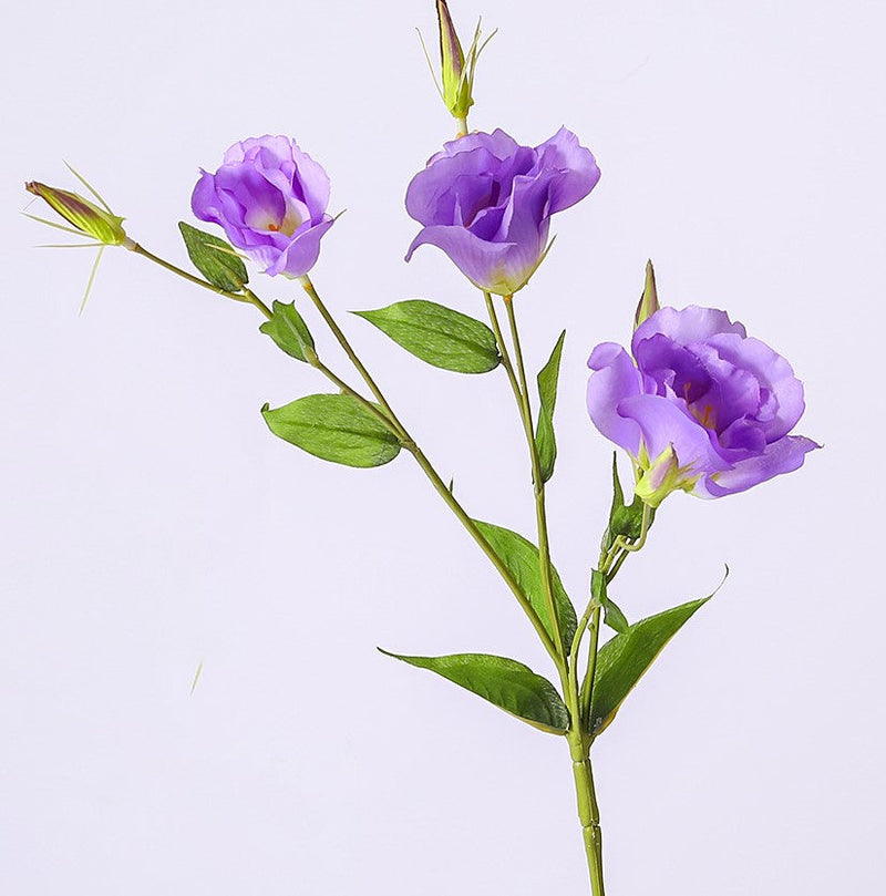29.5 Inch Artificial Silk Lisianthus Flower Stem Bulk Wholesale