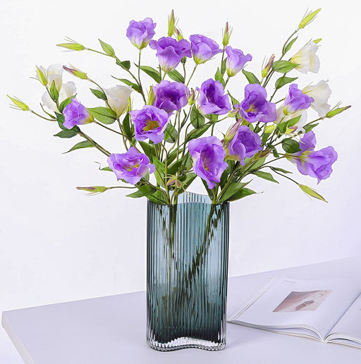 29.5 Inch Artificial Silk Lisianthus Flower Stem Bulk Wholesale