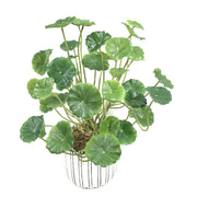Artificial Lotus Leaves Bulk 50 Pcs Green Faux Plant Leaves for Floral Arrangements