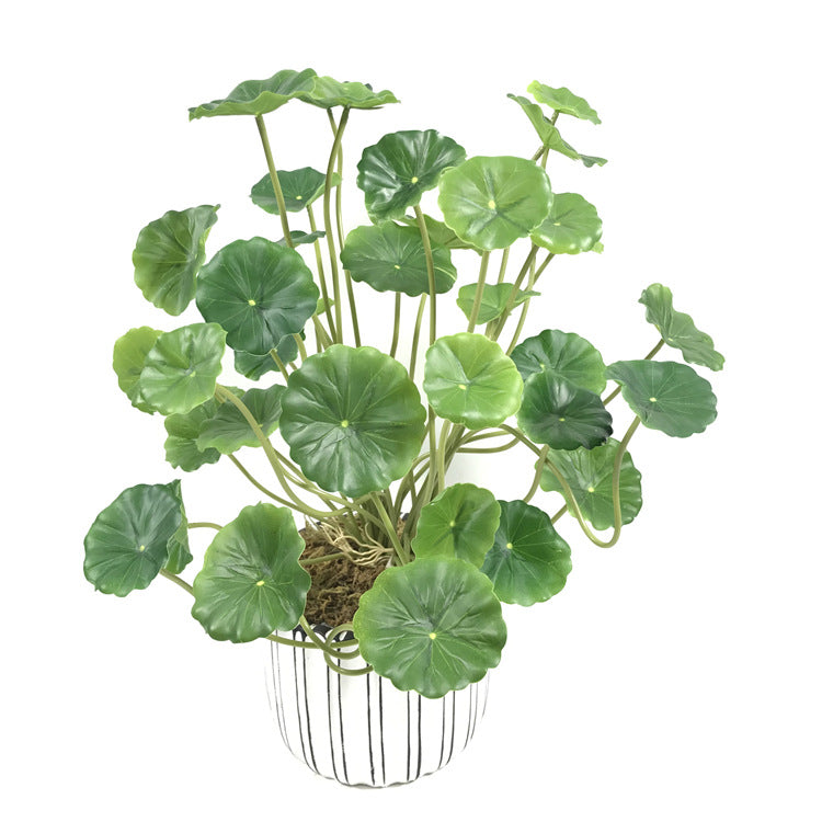 Artificial Lotus Leaves Bulk 50 Pcs Green Faux Plant Leaves for Floral Arrangements