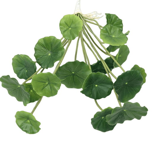 Artificial Lotus Leaves Bulk 50 Pcs Green Faux Plant Leaves for Floral Arrangements