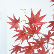 23.6 Inch Artificial Maple Leaf Stems 10 Pcs Autumn Harvest Festival Decor for Entryway Dining Table Fireplace