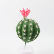 Artificial Mini Cactus Succulents 12 Pcs Bulk Tropical Desert Landscape Faux Plants