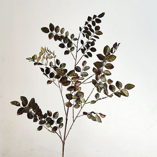 34 Inch Extra Tall Zamioculcas Plant Artificial Plum Green Leaf Spray Branches Bulk 10 Pcs