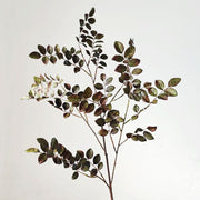 34 Inch Extra Tall Zamioculcas Plant Artificial Plum Green Leaf Spray Branches Bulk 10 Pcs