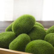 Artificial Moss Rocks Bulk, Greenery Moss Plants for DIY Fairy Garden Aquarium, Natural Look