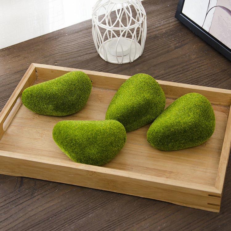 Artificial Moss Rocks Bulk, Greenery Moss Plants for DIY Fairy Garden Aquarium, Natural Look
