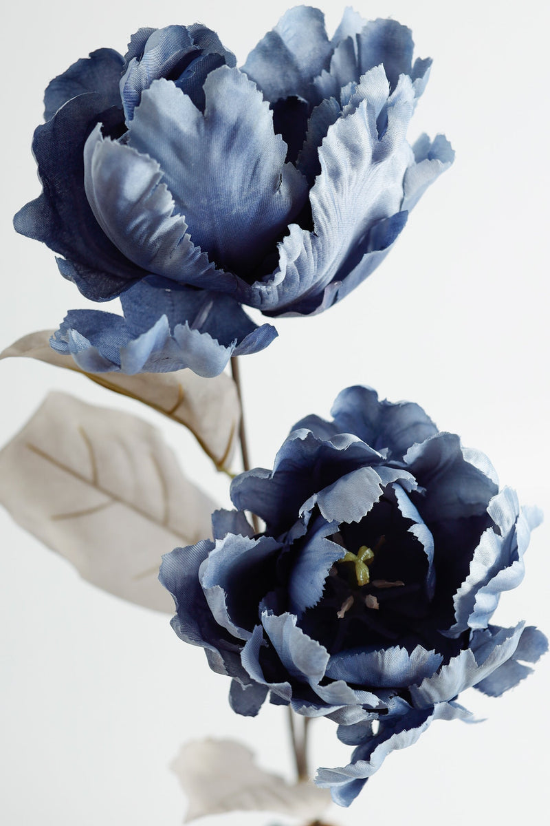 Vintage Autumn Tulips Artificial Silk Flowers, 12 Inch Long Stem Spray, Bulk Wholesale Fall Centerpiece