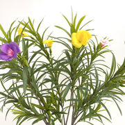 37.4 Inch Artificial Oleander Branches, 1 Pc, Silk Flowers for Spring Home Decor, Wedding Centerpieces, Indoor Outdoor Use