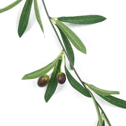 76 Inch Artificial Olive Leaf Garland with Fruits, Faux Olive Vine, Bulk Wholesale Quantity