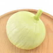 Artificial Onion Bulbs 10 Pcs 3 Inch Decorative Silk Vegetable for Home Decor