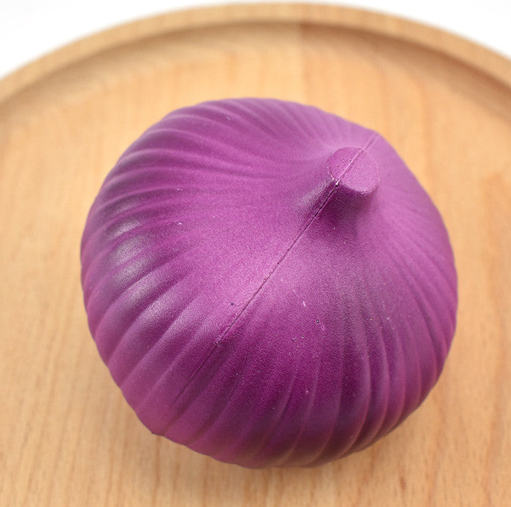 Artificial Onion Bulbs 10 Pcs 3 Inch Decorative Silk Vegetable for Home Decor